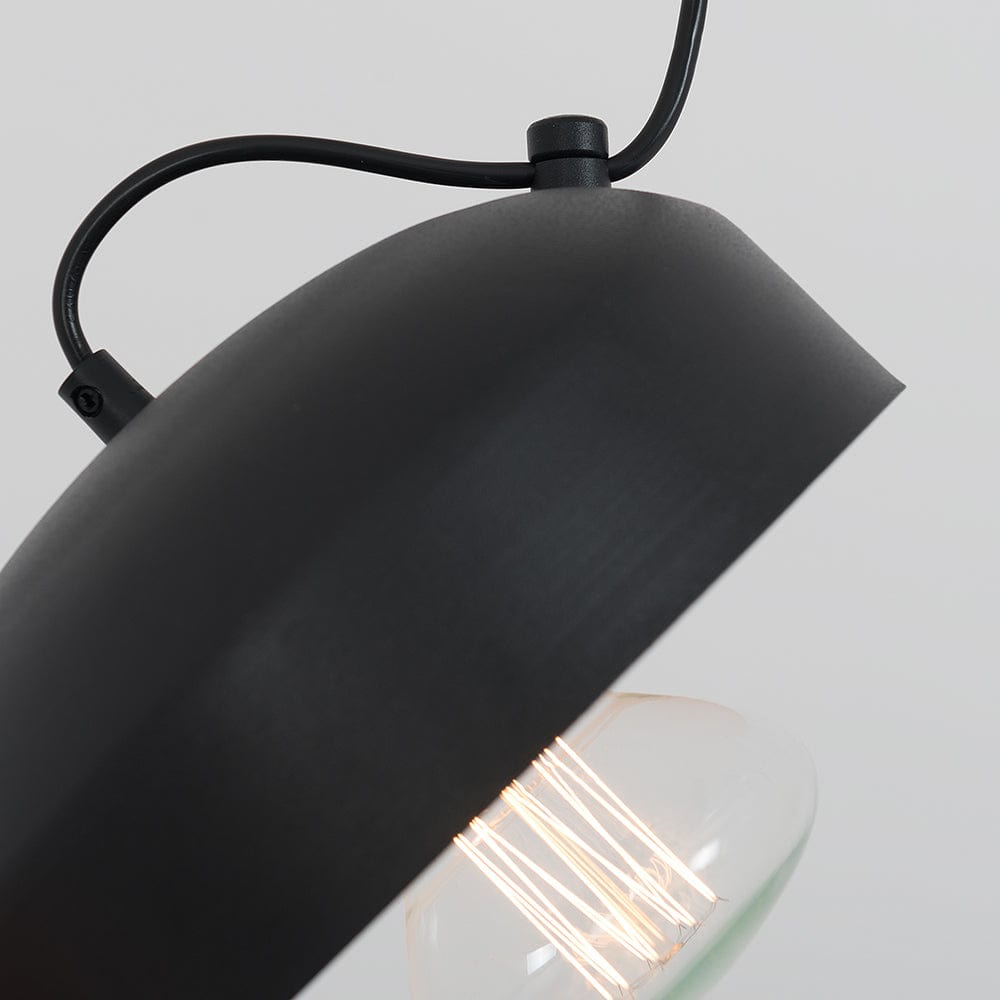 Customform Lampada Popo Flat 1 Nero