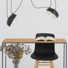 Customform Lampada Popo Flat 2 Nero
