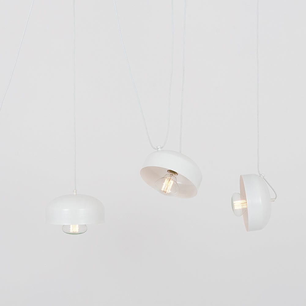 Customform Lampada Popo Flat 4 Bianco