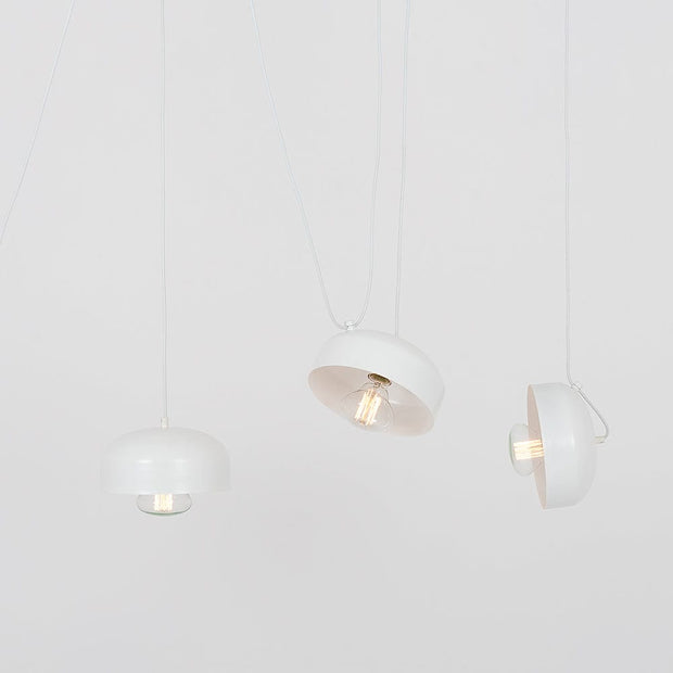 Customform Lampada Popo Flat 4 Bianco