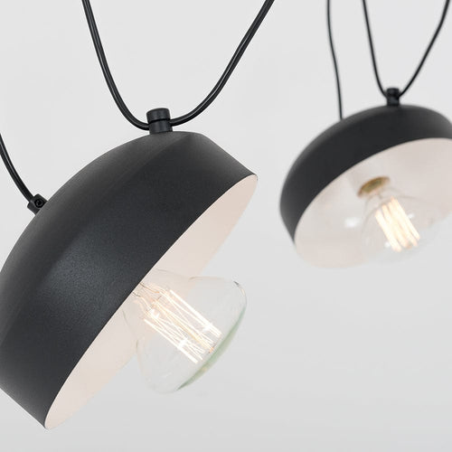 Customform Lampada Popo Flat 4 Nero