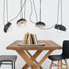 Customform Lampada Popo Flat 4 Nero