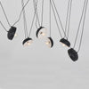 Customform Lampada Popo Flat 6 Nero