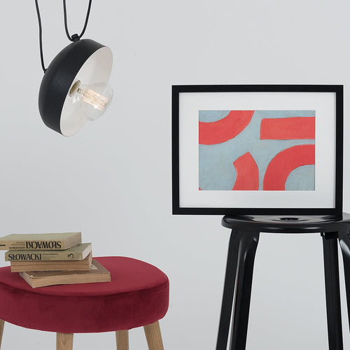 Customform Lampada Popo Flat L1 Nero