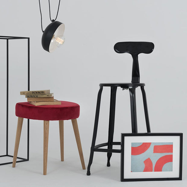 Customform Lampada Popo Flat L1 Nero