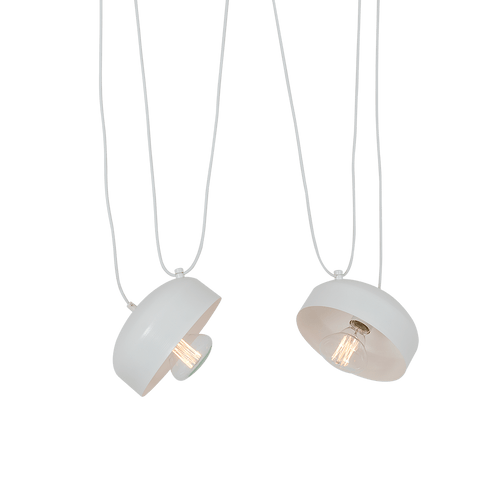 Customform Lampada Popo Flat L2 Bianco