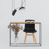 Customform Lampada Popo Flat L2 Nero