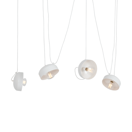 Customform Lampada Popo Flat L4 Bianco
