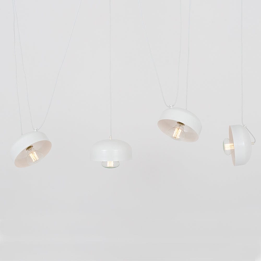 Customform Lampada Popo Flat L4 Bianco