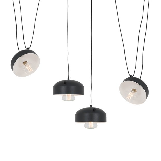 Customform Lampada Popo Flat L4 Nero
