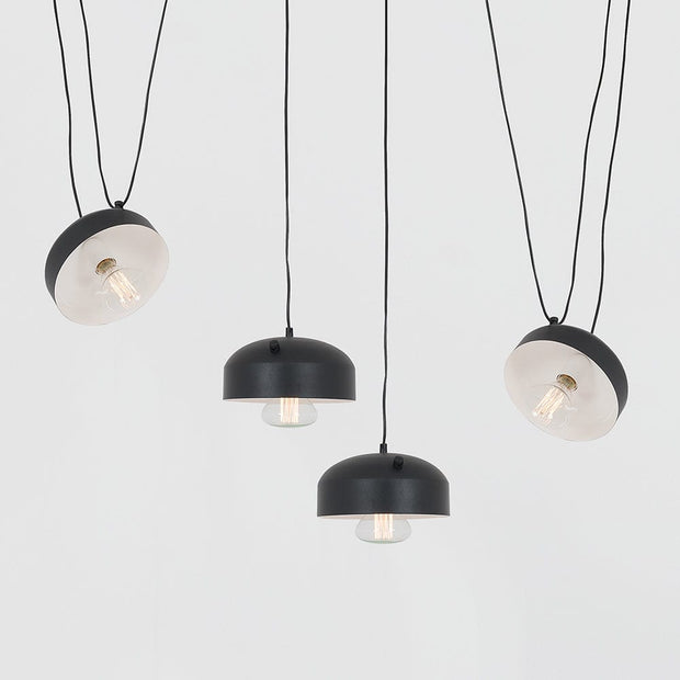 Customform Lampada Popo Flat L4 Nero