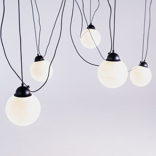 Customform Lampada Popo Glass M5 Nero