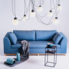 Customform Lampada Popo Glass M7 Nero