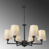 Asir Lampada Profil 4644 Nero
