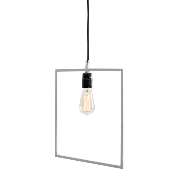 Customform Lampada Quado Bianco