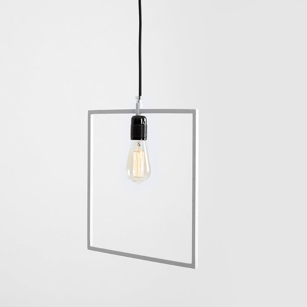 Customform Lampada Quado Bianco