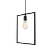 Customform Lampada Quado Nero