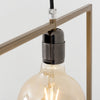Customform Lampada Quado Oro
