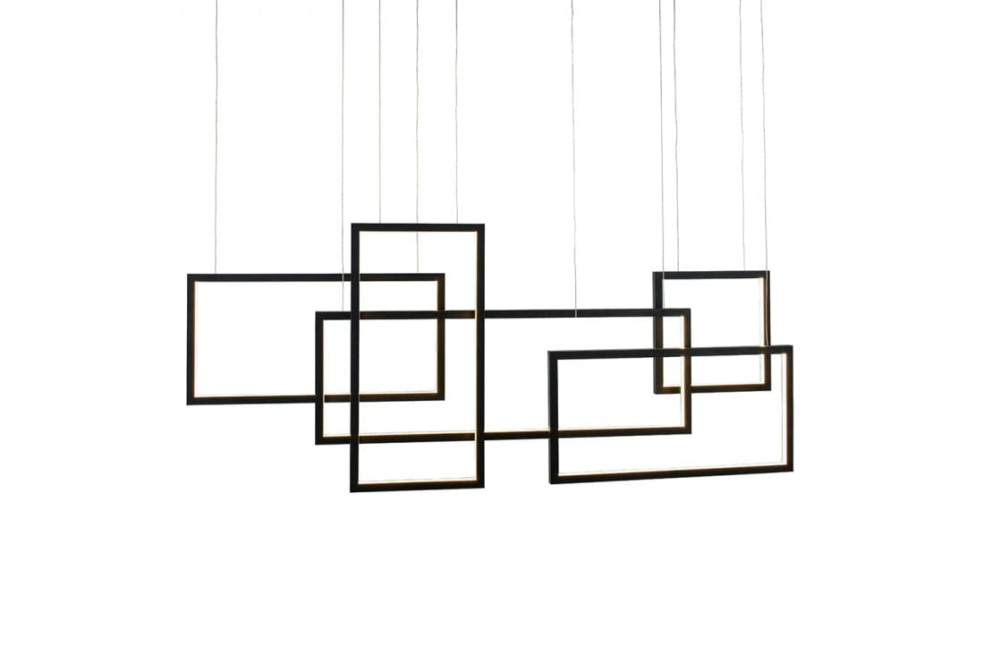 Azzarddo Lampada Quadratus AZ2850 Nero
