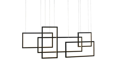 Azzarddo Lampada Quadratus AZ2850 Nero