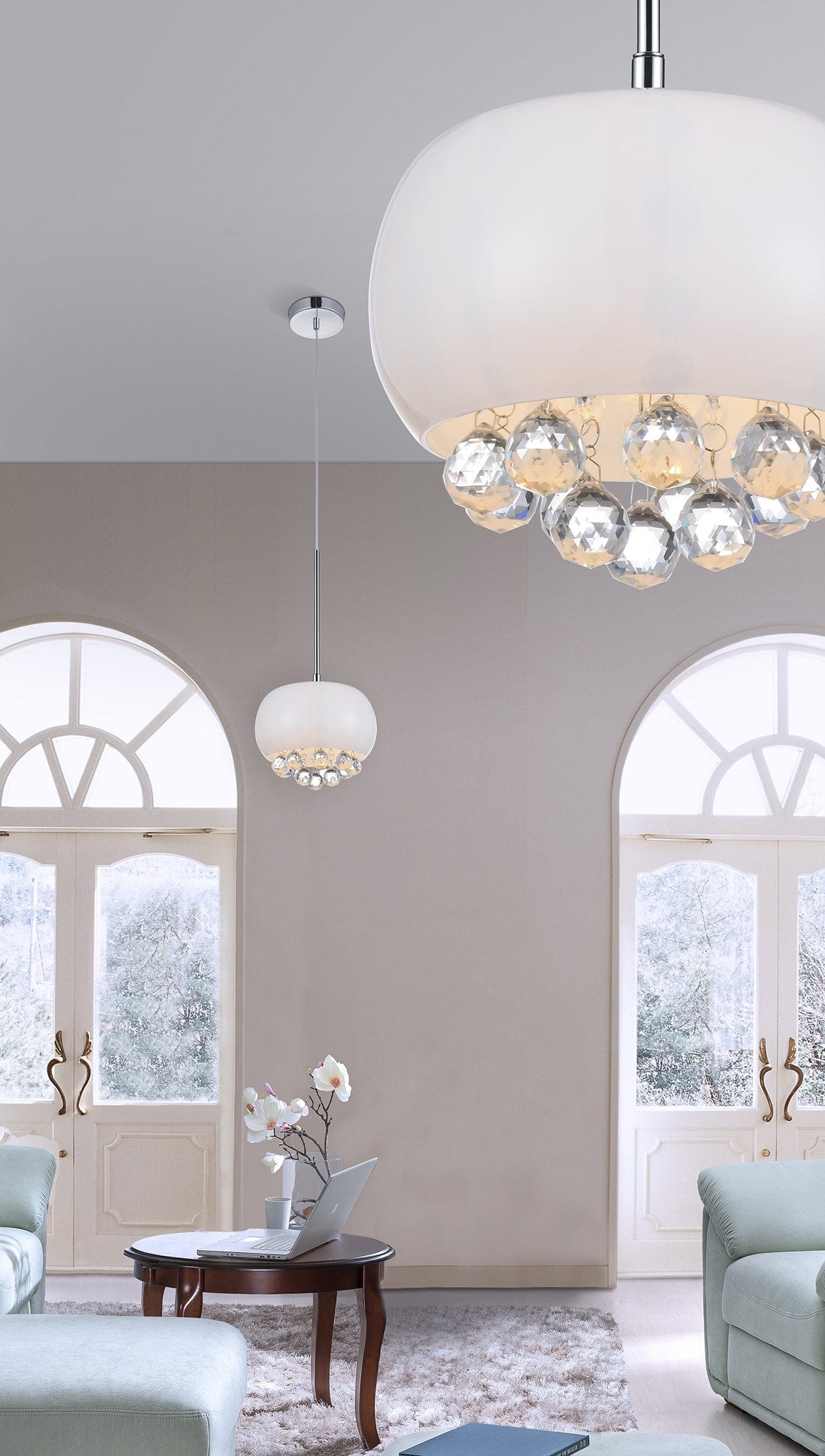 Azzarddo Lampada Quince 1 AZ3080 Bianco