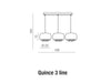 Azzarddo Lampada Quince 3 Line AZ2455 Bianco