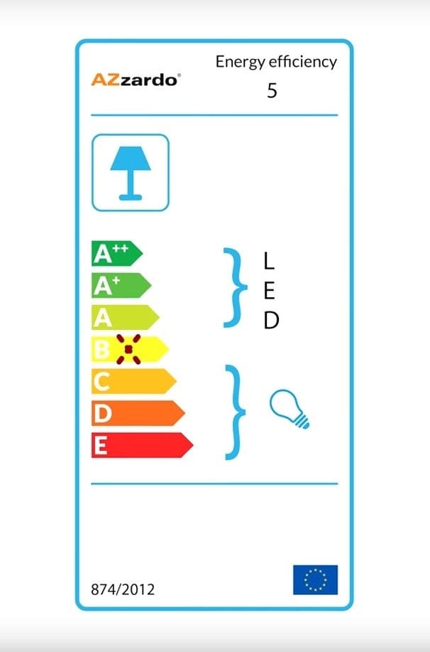 Azzarddo Lampada Quince 3 Line AZ2455 Bianco