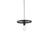Azzarddo Lampada Ranch 1 AZ1648 Nero