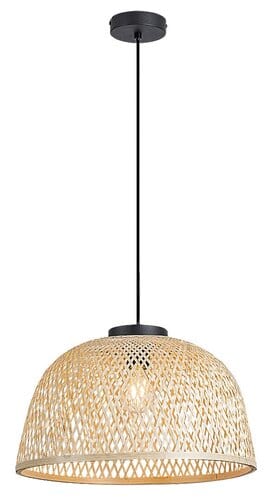 RabaLux Lampada Rattan 72025 Nero