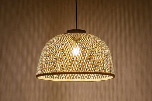 RabaLux Lampada Rattan 72025 Nero