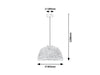 RabaLux Lampada Rattan 72025 Nero
