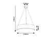 RabaLux Lampada Renata 5084 Bianco