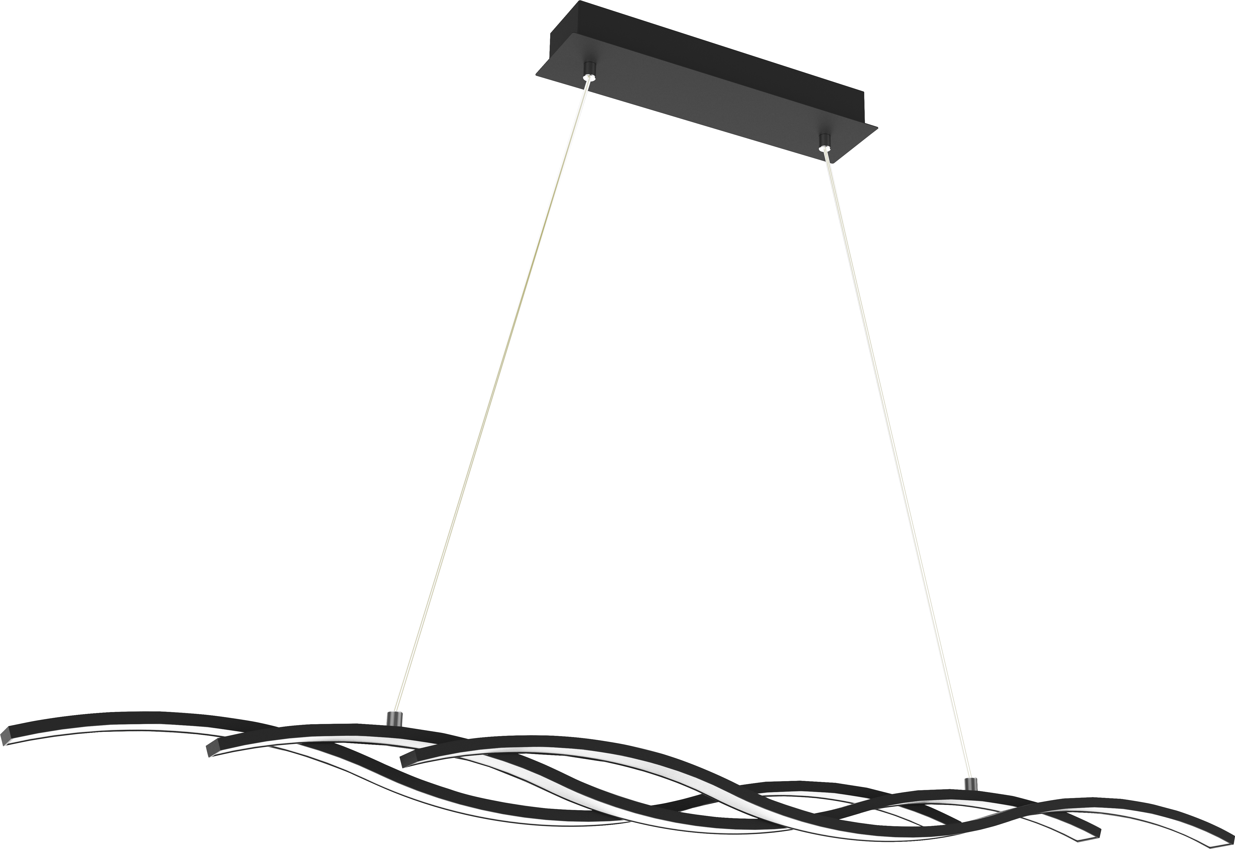 Zuma Line Lampada Resina Nero