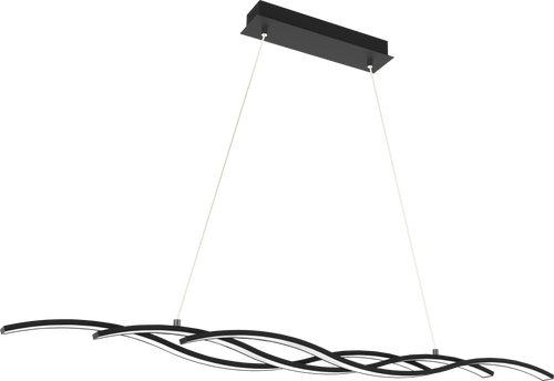 Zuma Line Lampada Resina Nero