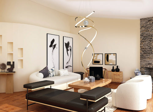 Lampada Ritz P0427D Oro
