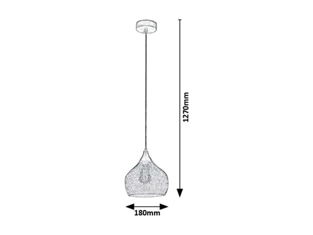 RabaLux Lampada Ronan 7602 Bianco