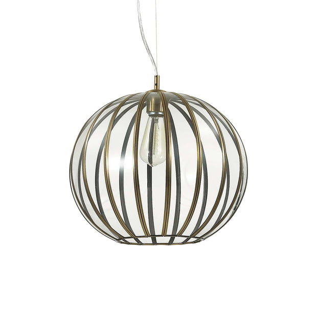 IdealLux Lampada Rondo SP1 D40 Ruggine