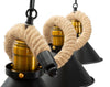 Mauro Ferretti Lampada Rope 3 Nero