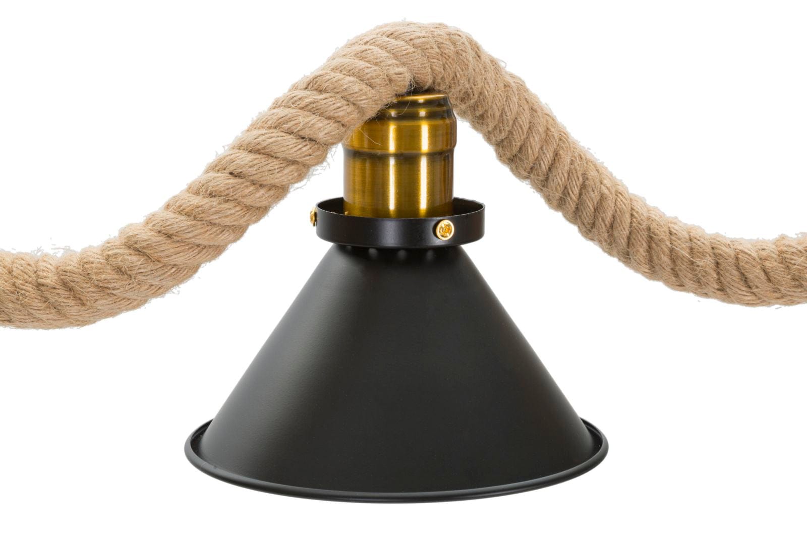 Mauro Ferretti Lampada Rope 3 Nero