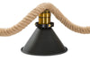Mauro Ferretti Lampada Rope 3 Nero