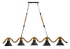 Mauro Ferretti Lampada Rope 5 Nero