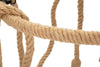 Mauro Ferretti Lampada Rope Circle Marrone