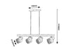RabaLux Lampada Rotem 3300 Noce