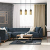 RabaLux Lampada Roxas 72153 Nero