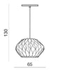 Azzarddo Lampada Ruben L. AZ2382 Beige