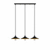 Oyo Lampada Rustik Trio Line Nero