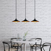 Oyo Lampada Rustik Trio Line Nero