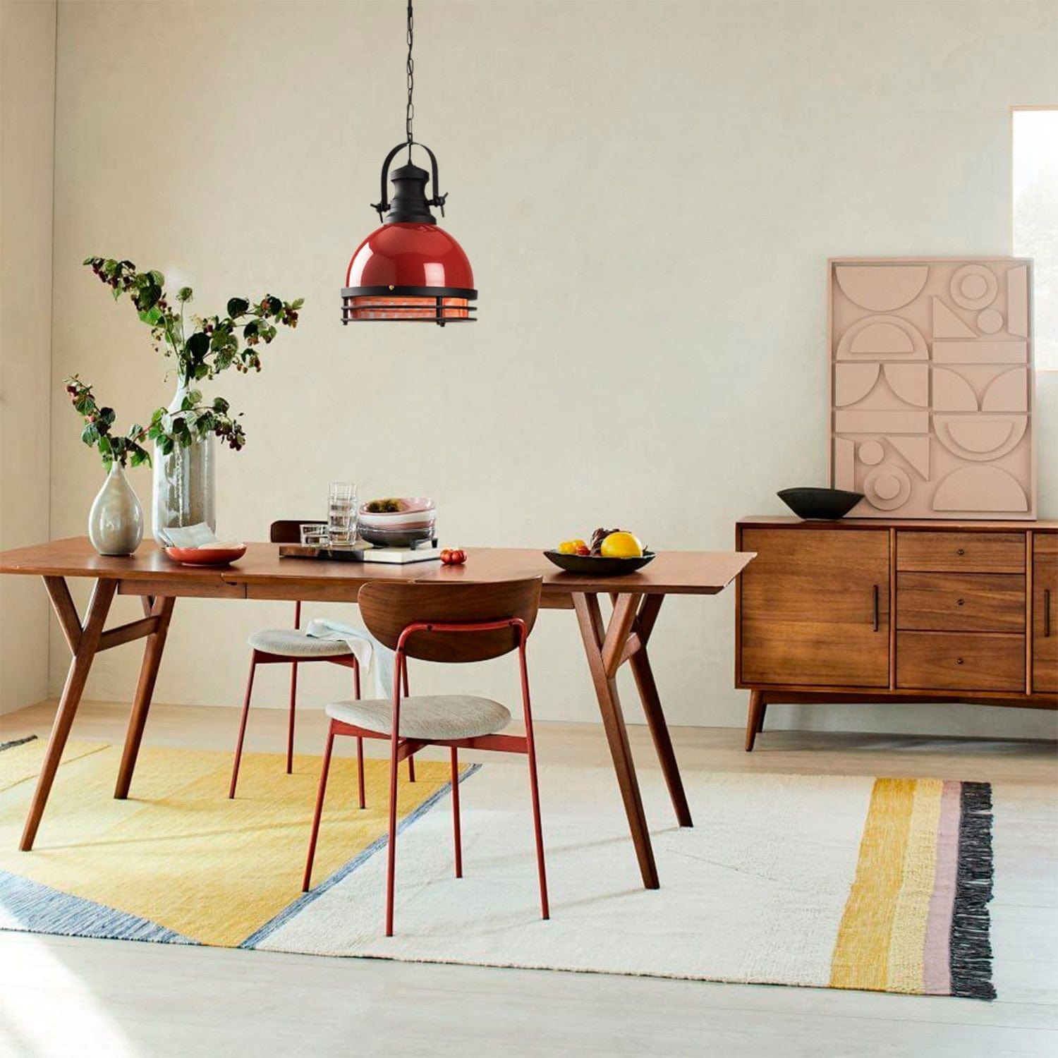 Asir Lampada Saglam 3762 Rosso