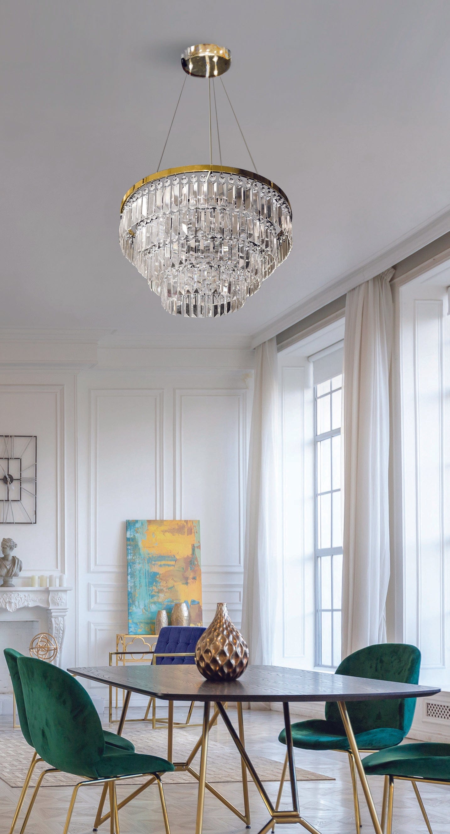Azzarddo Lampada Salerno XL Oro AZ4906