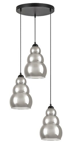 RabaLux Lampada Salvatore 72213 Nero